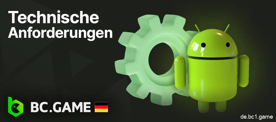 Systemanforderungen der BC.Game-Anwendung für Android-Telefone