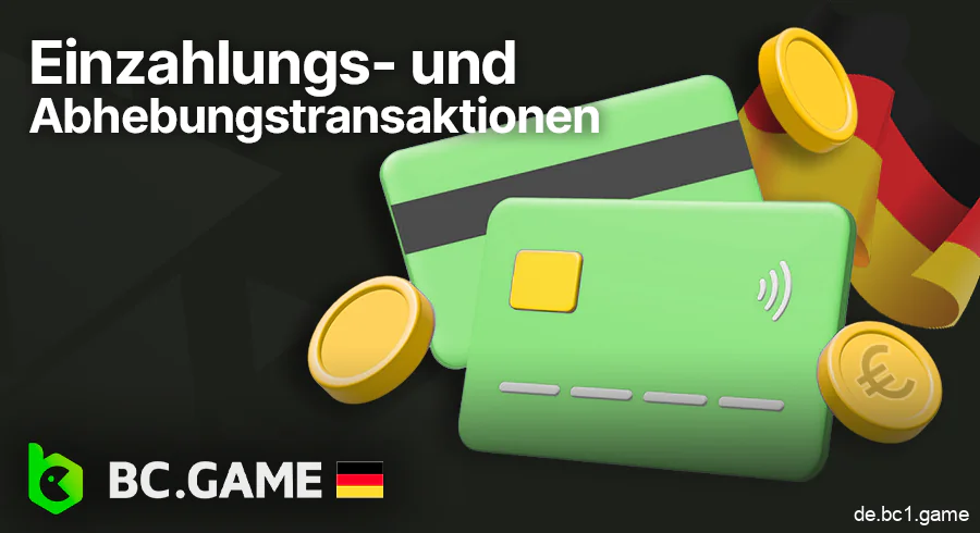 Bankgeschäfte im BC.Game Casino in Deutschland