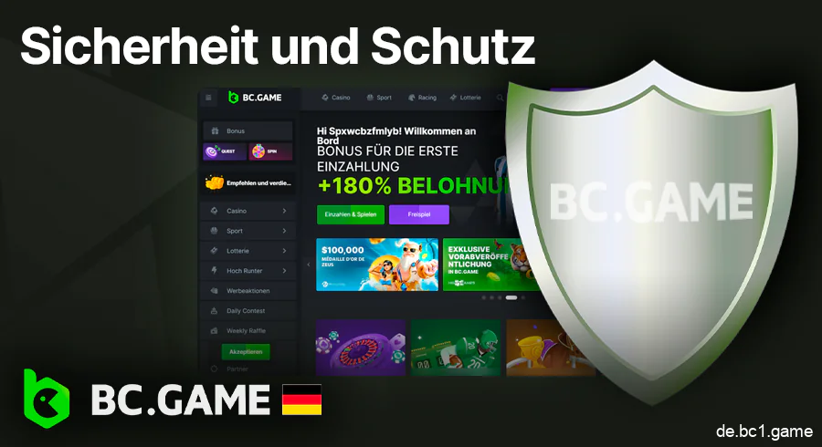 Datenschutz für die Spieler von BC.Game